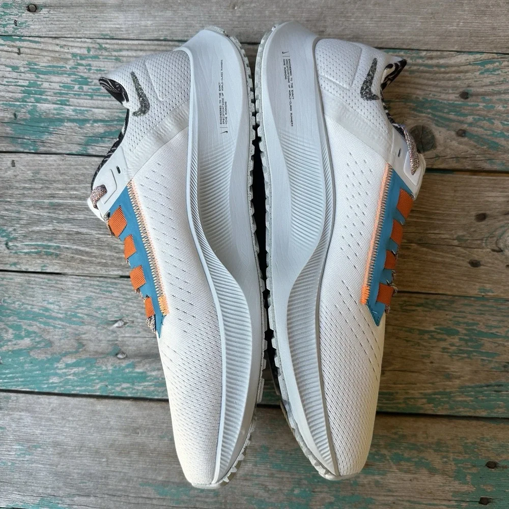 Nike Air Zoom Pegasus 38 Shoes Mens 11 White Photon Dust Running DC4520-100 READ